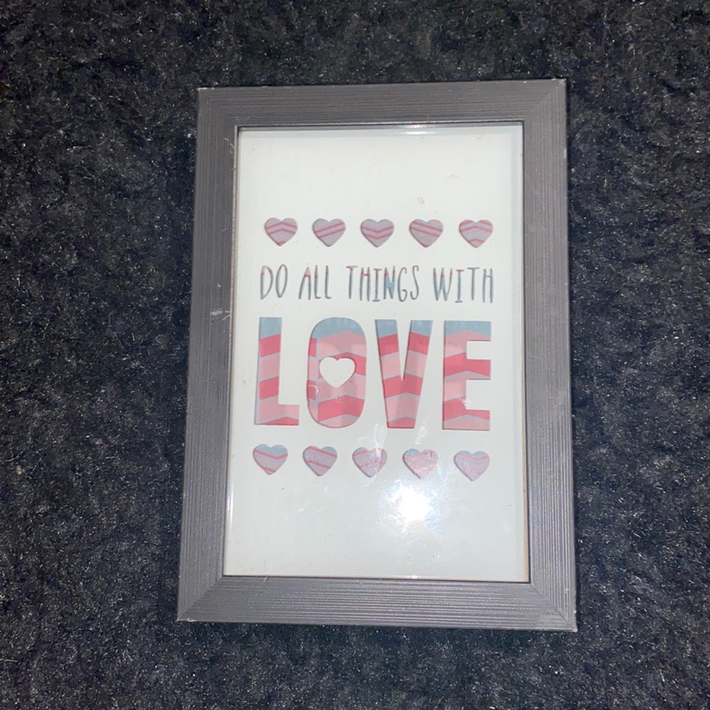 Do All Things With Love Wall Art